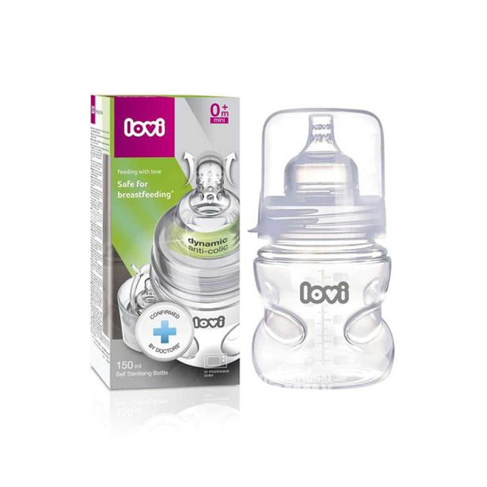 Lovi Safe For Breastfeeding Bottle 150ml 21/572