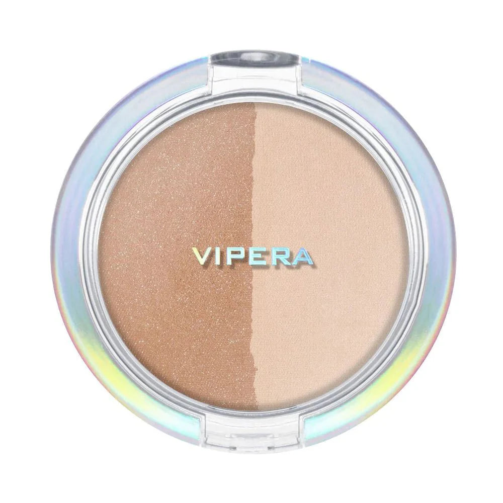 Vipera Art Of Color Compact Face Powder 203 - Duo Transparent/Bronzer