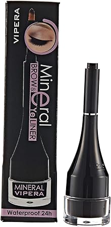 Vipera Mineral Brow and Eye Liner 01 - Black