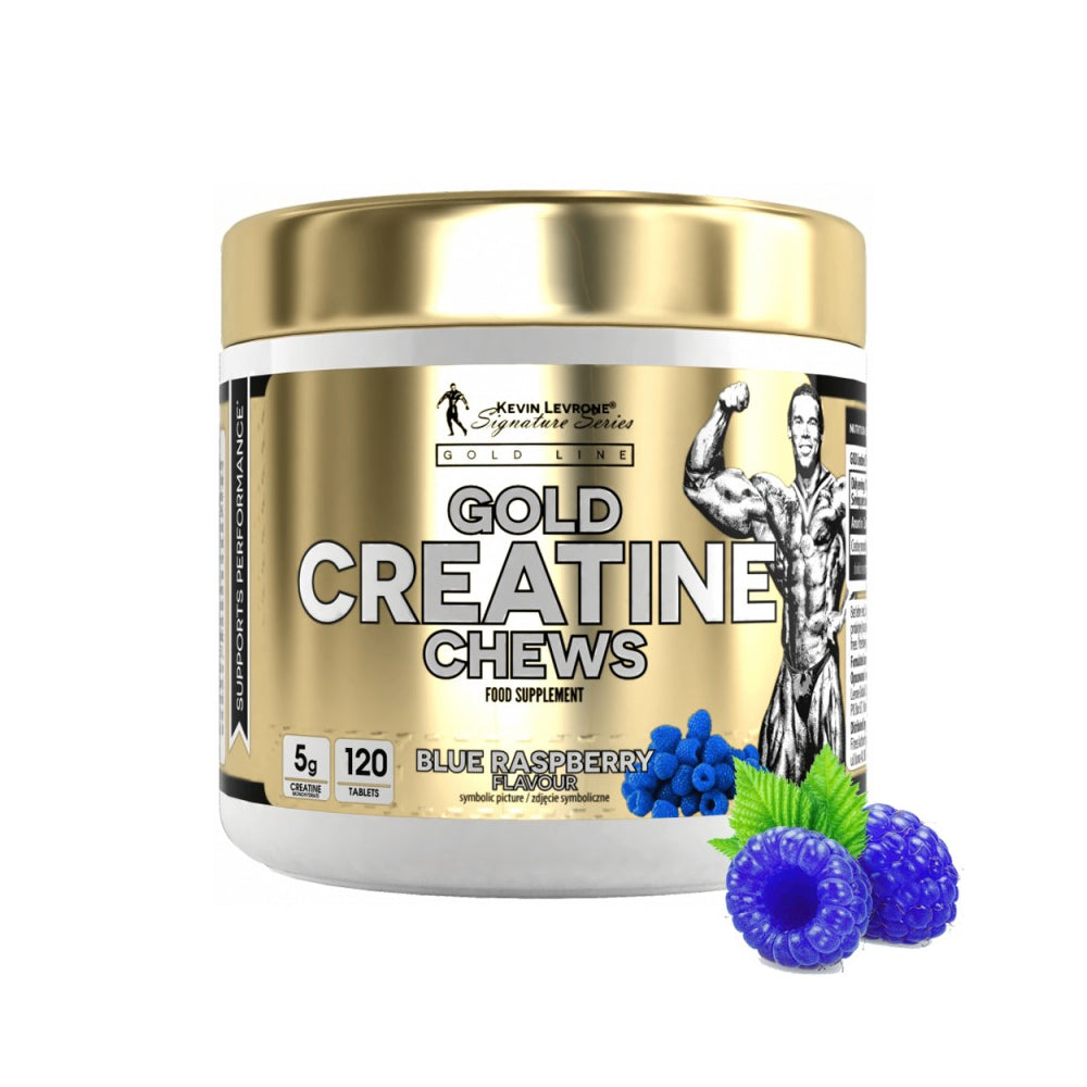 Kevin Levrone Gold Creatine Chews Blue Raspberry Flav Tablets 120s - Snapcart.pk