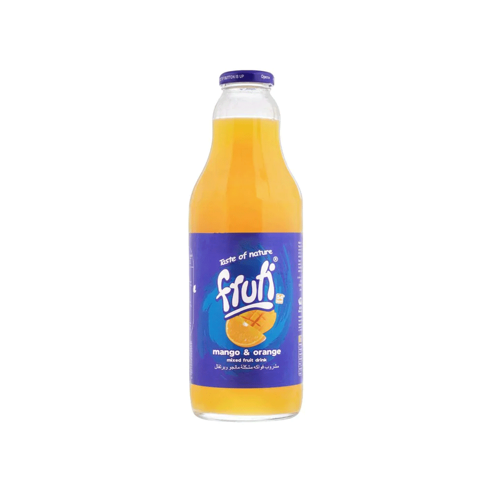 Fruti Mango & Orange Bottle 1000ml - Snapcart.pk