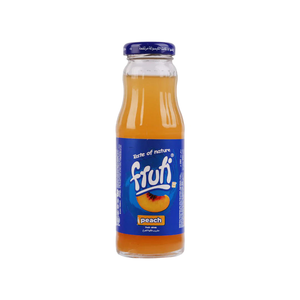 Fruti Peach Fruit Nectar Bottle 250ml - Snapcart.pk
