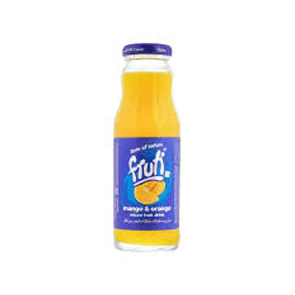 Fruti Mango & Orange Bottle 250ml - Snapcart.pk