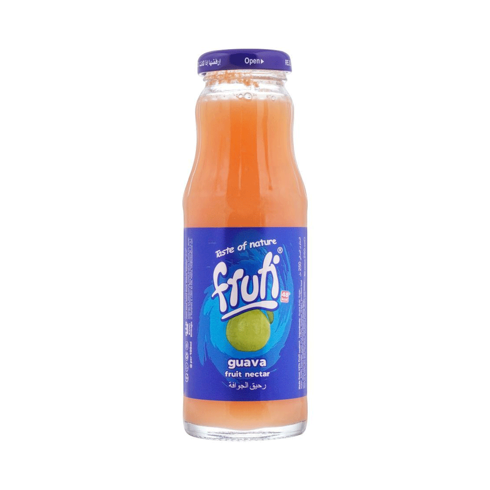 Fruti Guava Fruit Nectar Bottle 250ml - Snapcart.pk