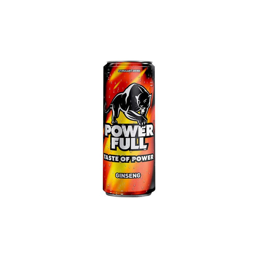 Power Full Ginseng Drink Can 250ml - Snapcart.pk