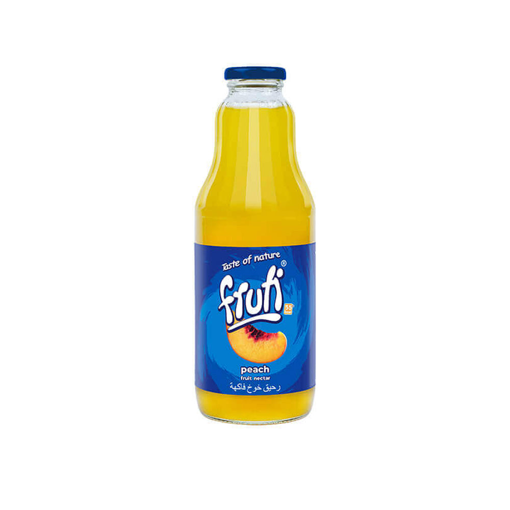 Fruti Peach Fruit Drink Bottle 1000ml - Snapcart.pk