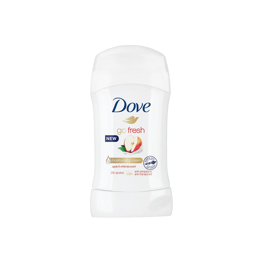Dove Apple & White Tea Scent Deodorant Stick 40ml - Snapcart.pk