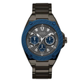 Guess Legacy Gunmetal Stainless Steel Gunmetal Dial Quartz Watch for Gents - W1305G3