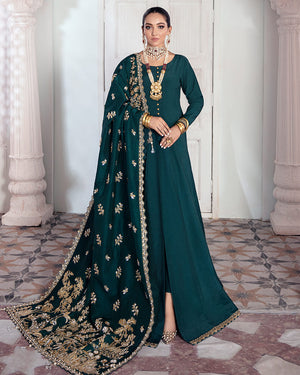 Aarzoo By Gulaal Bridal Shawl-Zamayal K-01