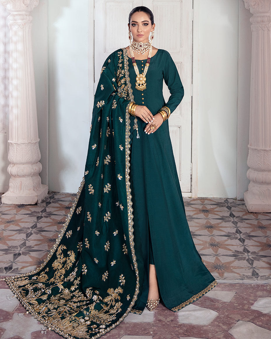 Aarzoo By Gulaal Bridal Shawl-Zamayal K-01