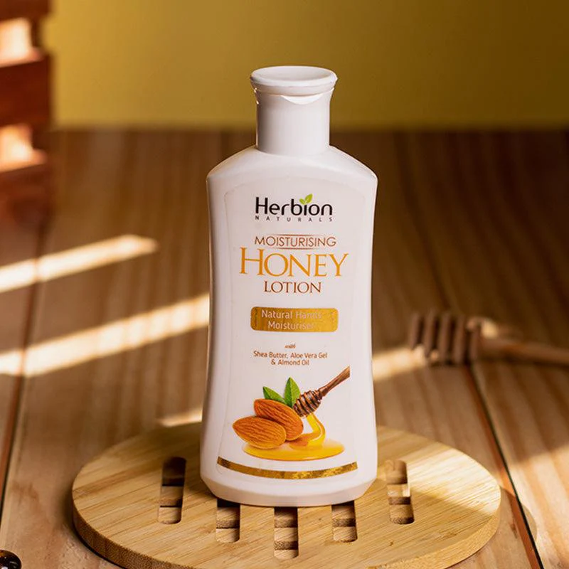 Herbion Moisturizing Honey Lotion 100Ml - Natural Skin Moisturizer