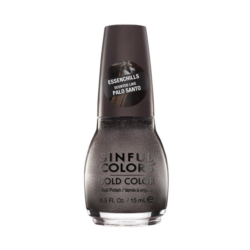 Essence Sinful Colors- Essen chills Nail Polish with Unique Pastel Pigments, Aromatic & Calming Scented Nailpaint - Smoky Palo Santo