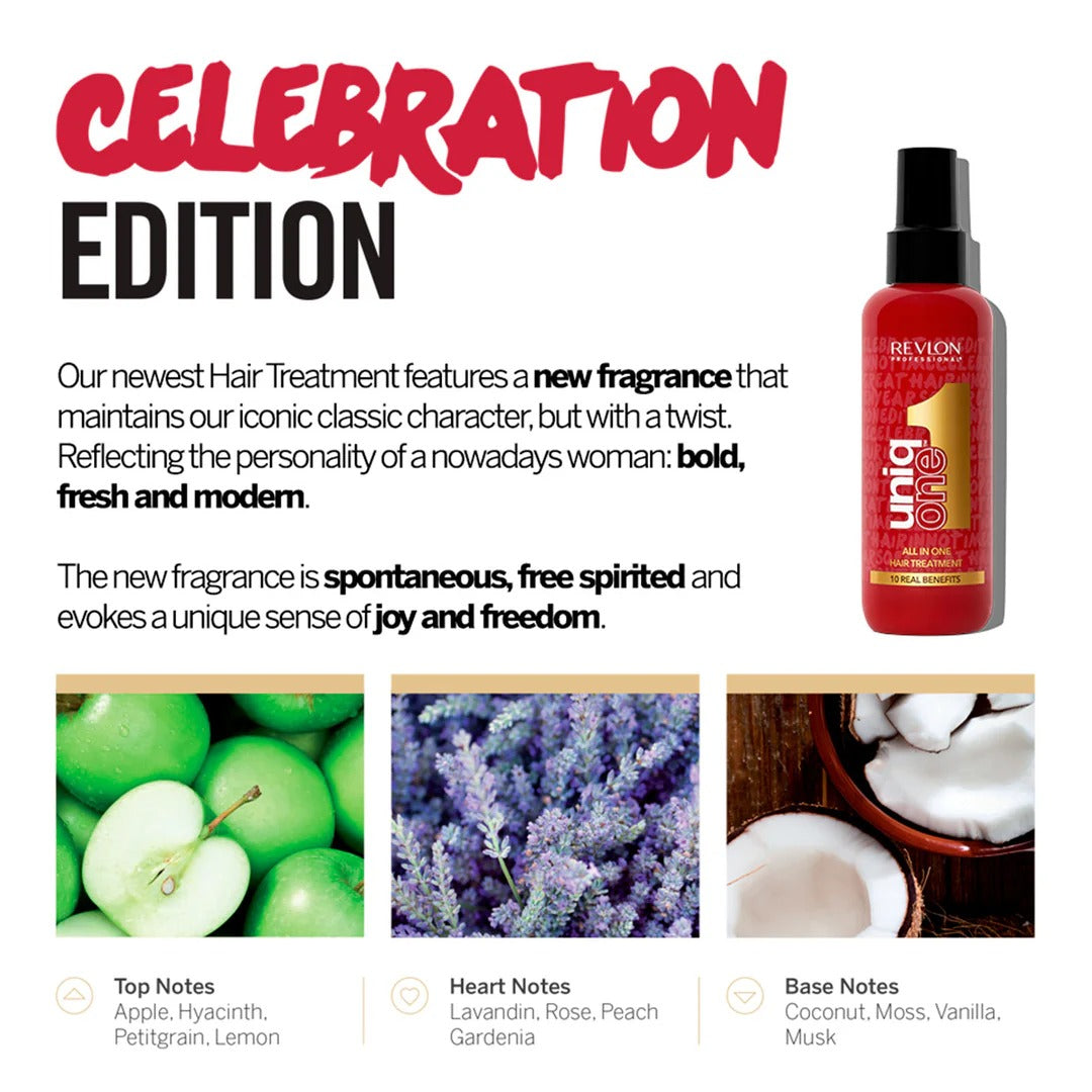Revlon - UniqONE™ DUO-PACK All-in-One Leave-In Hair Treatment Classic Fragrance 150ml + Shampoo 230ml