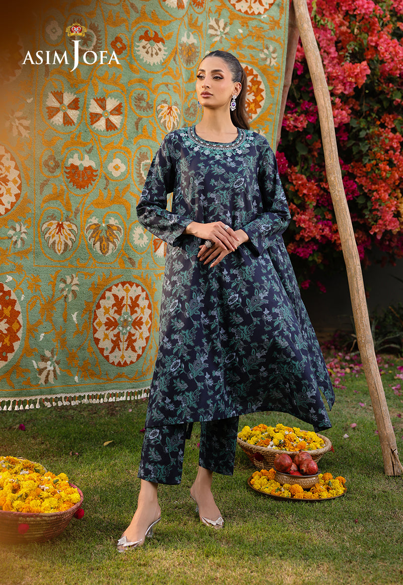 Asim Jofa Essential Pret Drop 8 Ajpb-161 Printed Cambric 2Pc