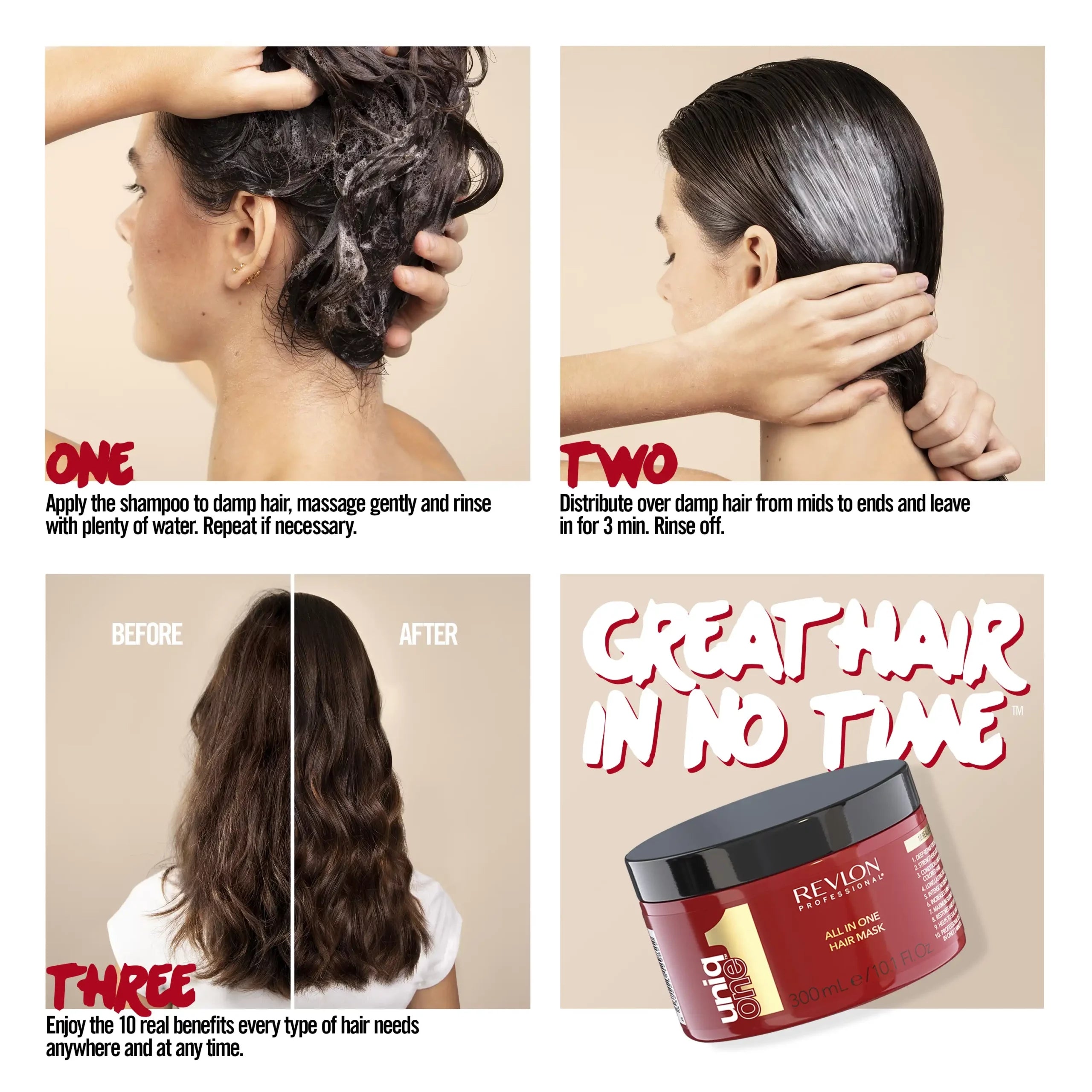 Revlon - UniqONE™ All-in-One Hair Mask - Classic Fragrance 300ml