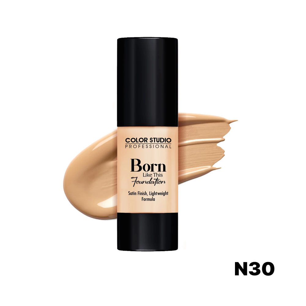 Color Studio- Born Like This Foundation- N30