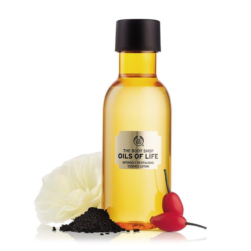 The Body Shop Oils Of Life Intensel Revitalising Essence Bi-Phase Lotion 160Ml