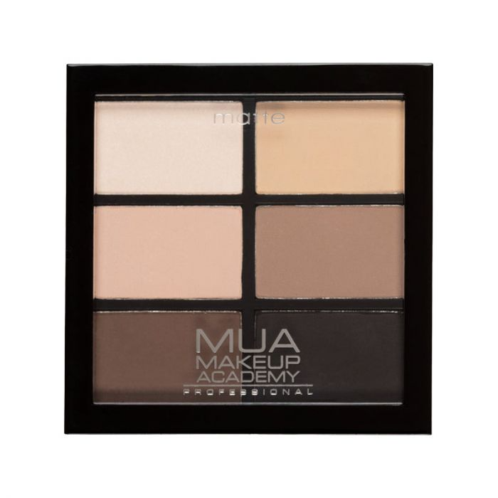 MUA Professional 6 Pan Palette - Natural Essentials