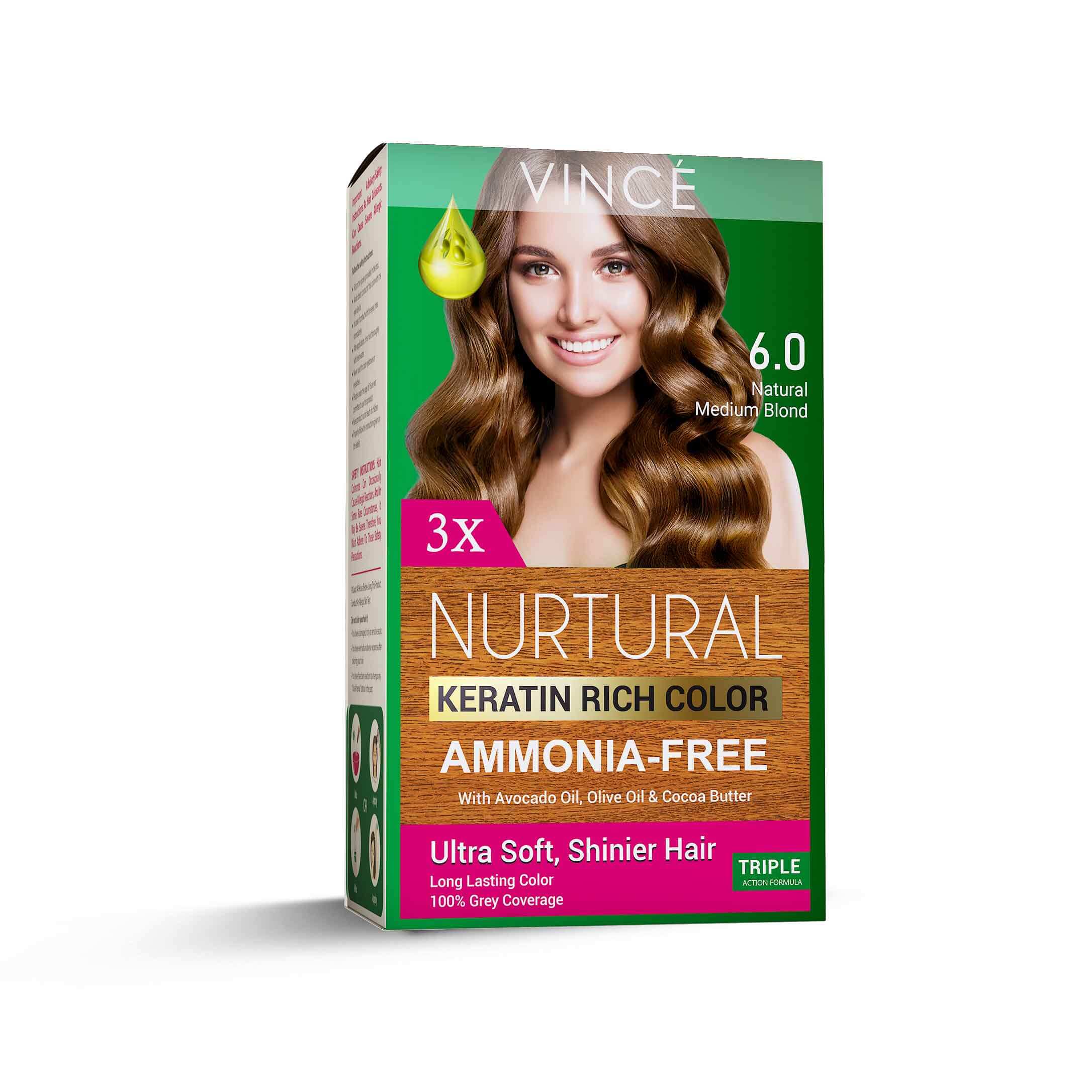 Vince - 6.0 - Natural Medium Blond - Nurtural Women Hair Color