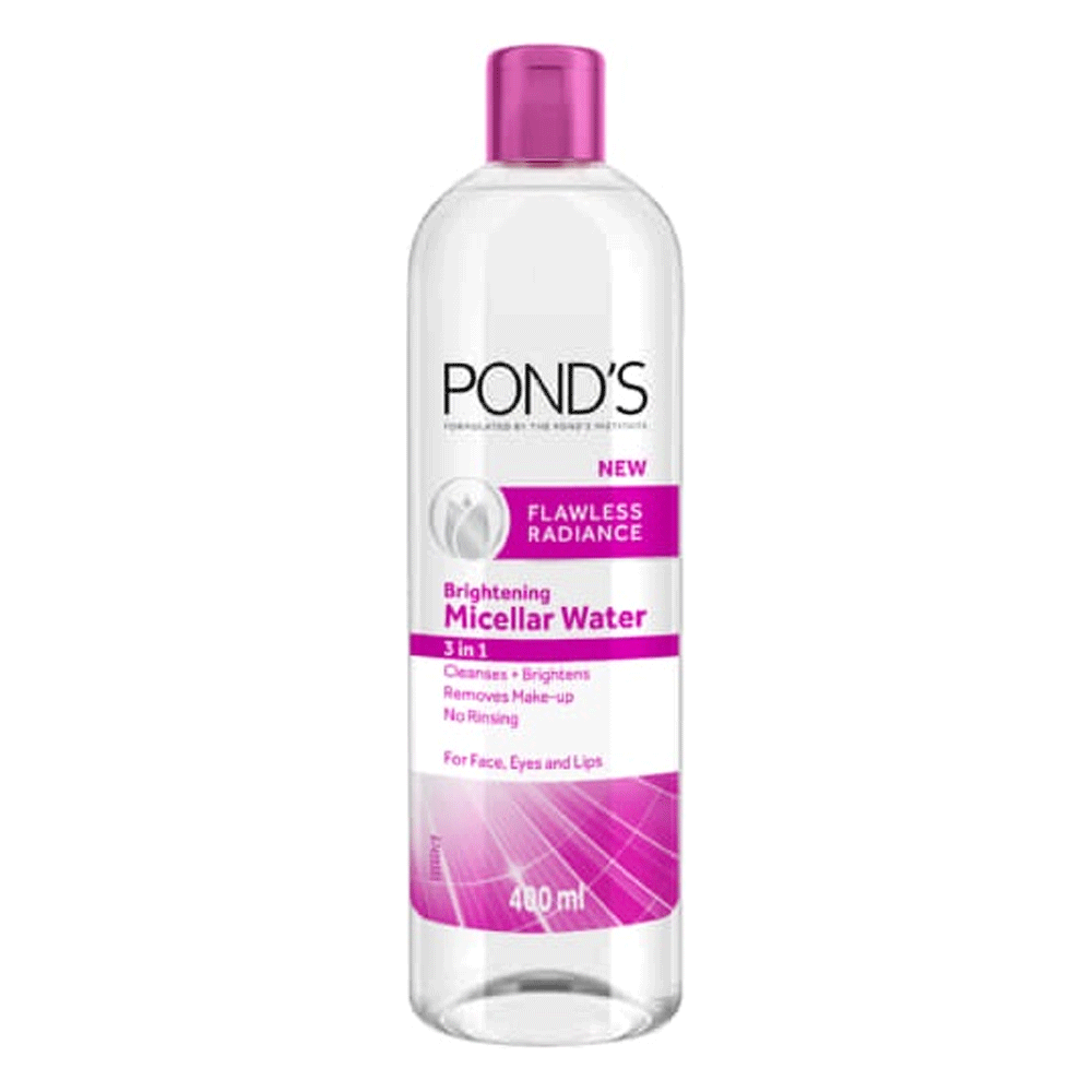 Ponds Flawless Radiance Brighteneing Micellar Water 3in1 400ml - Snapcart.pk