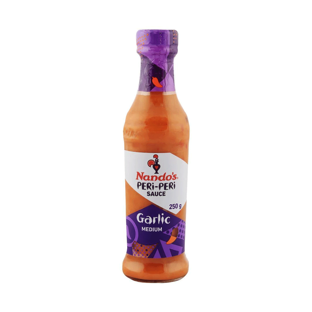 Nando's Peri-peri Garlic Medium Sauce 250g