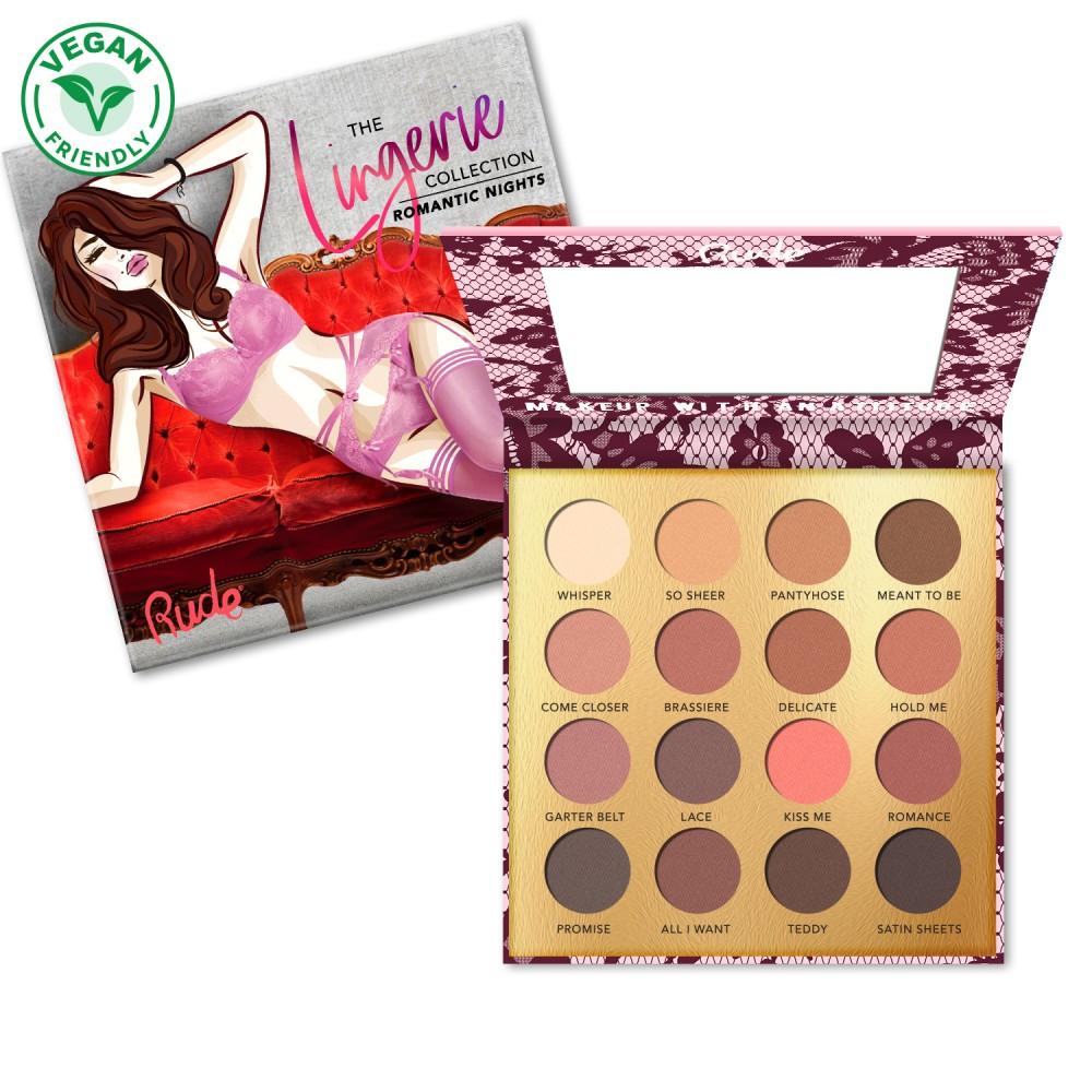 Rude The Lingerie Collection Romantic Nights16 Matte Pigment