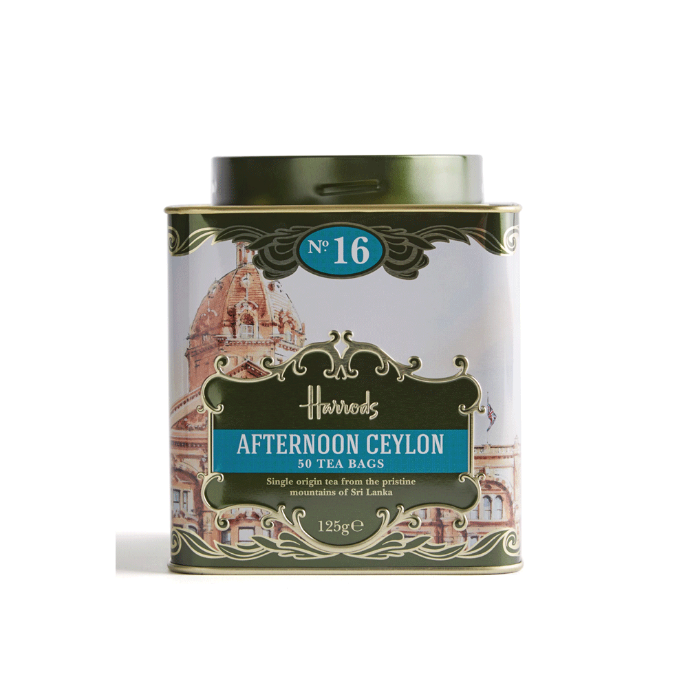 Harrods Afternoon Ceylon Tea Bags 50s