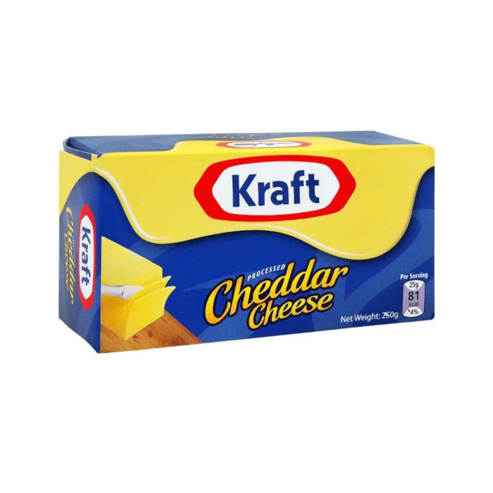 Kraft Cheddar Cheese 250g