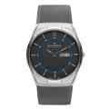 Skagen Titanium Grey Mesh Bracelet Grey Dial Quartz Watch for Gents - SKW6078