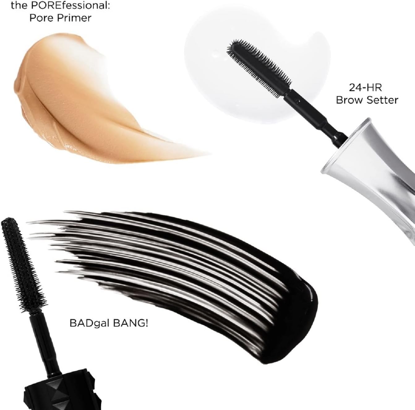 Benefit Mini Mail Set Badgal Bang Mascara+The Poreefessional Primer+24 HR Brow Setter