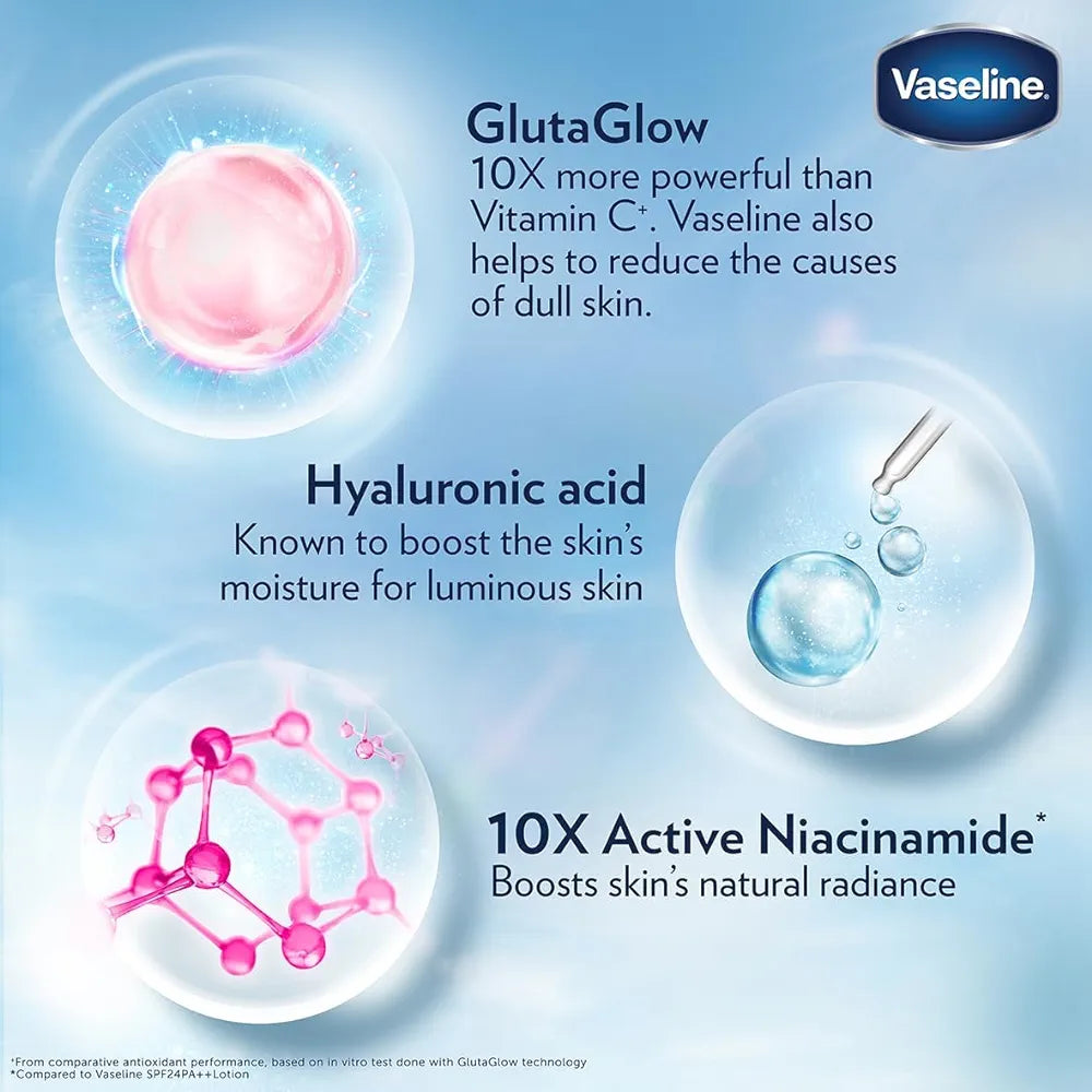 Vaseline - Essential Smooth Radiance Gluta - Hya Serum Burst - 200Ml