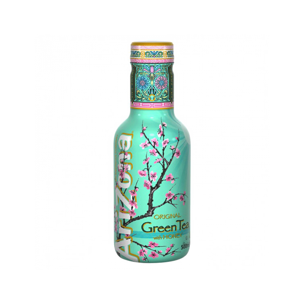 Arizona Original Green Tea With Honey 500ml - Snapcart.pk