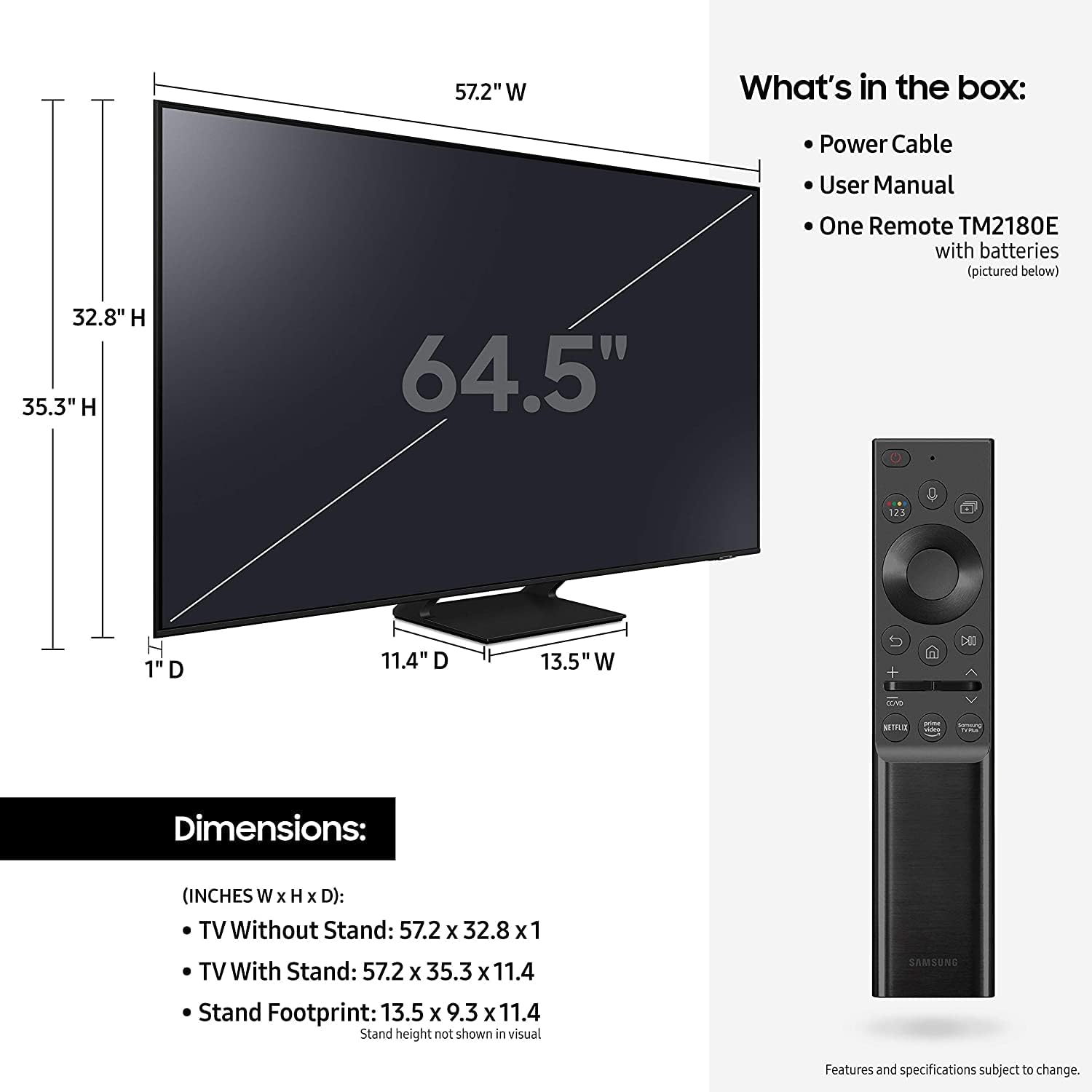 Samsung QLED HDR Smart TV 65Q70A- 65 Inches - My Store