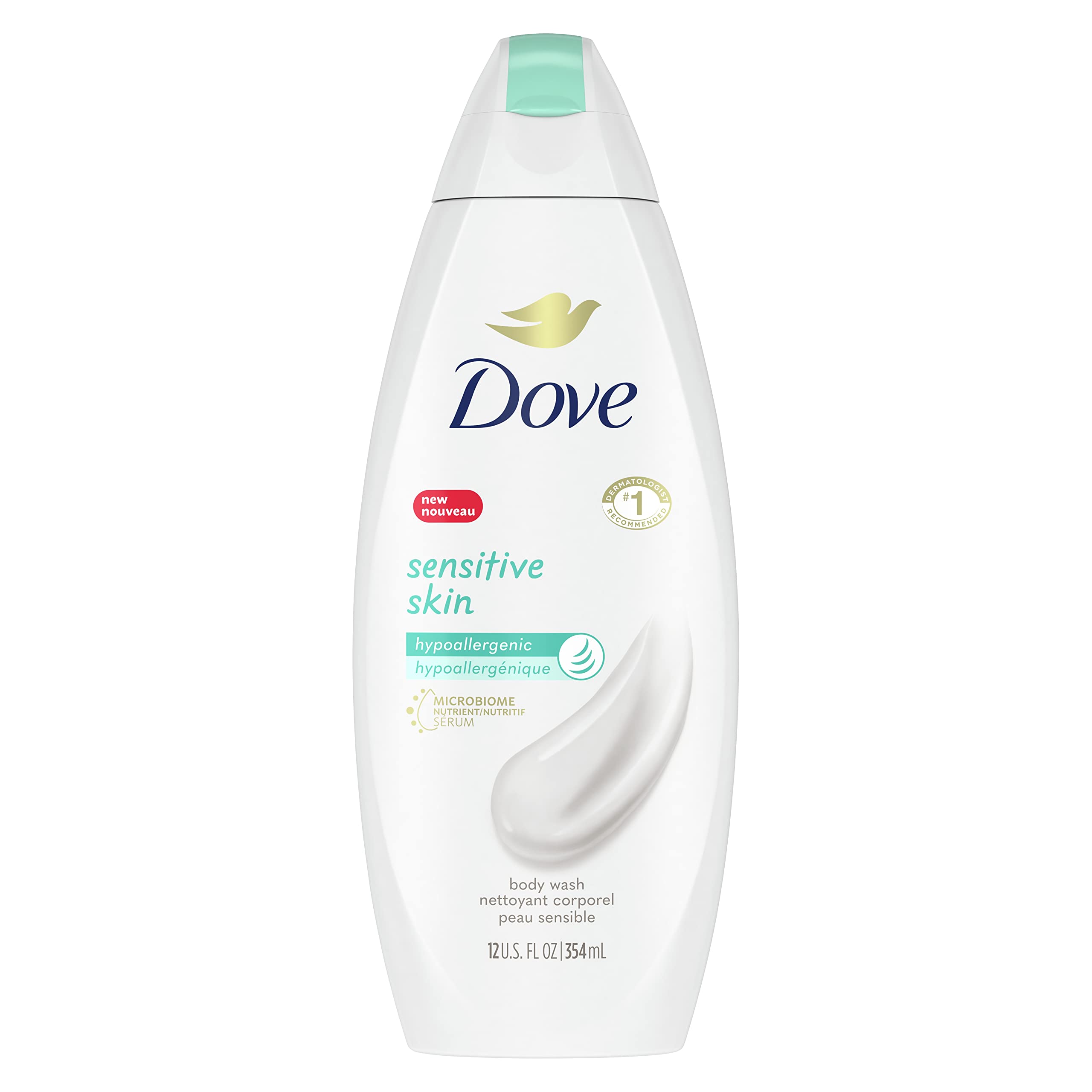 Dove Sensitive Skin Beauty Body Wash 345ml