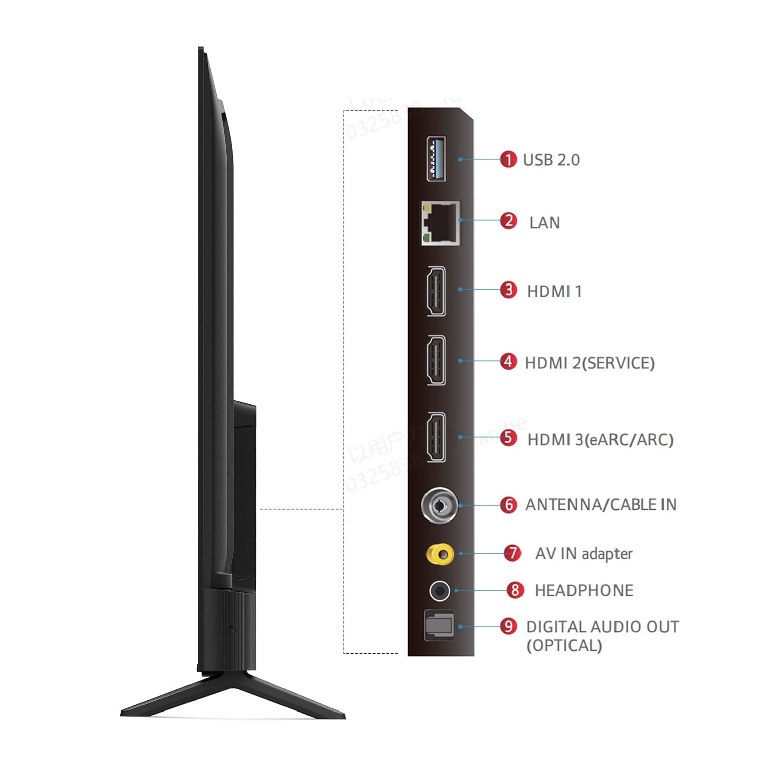 TCL iFFALCON 126 cm (50 inches) 4K Ultra HD Smart LED Google TV iFF50U62 - My Store