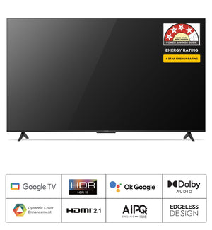 TCL iFFALCON 126 cm (50 inches) 4K Ultra HD Smart LED Google TV iFF50U62 - My Store