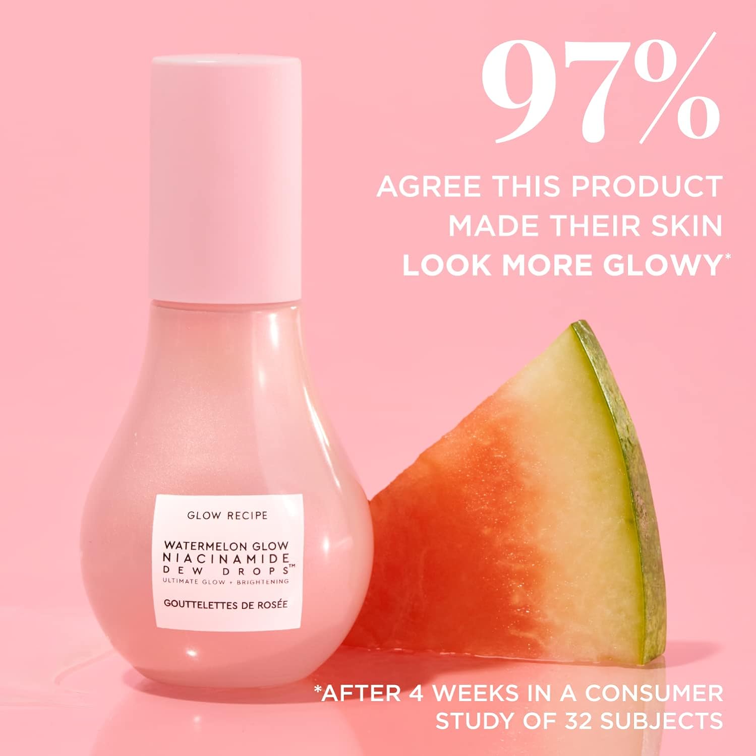 Glow Recipe Hey You Gift Set Watermelon Glow PHA+BHA Toner 150Ml+Watermelon Dew Drop 40Ml