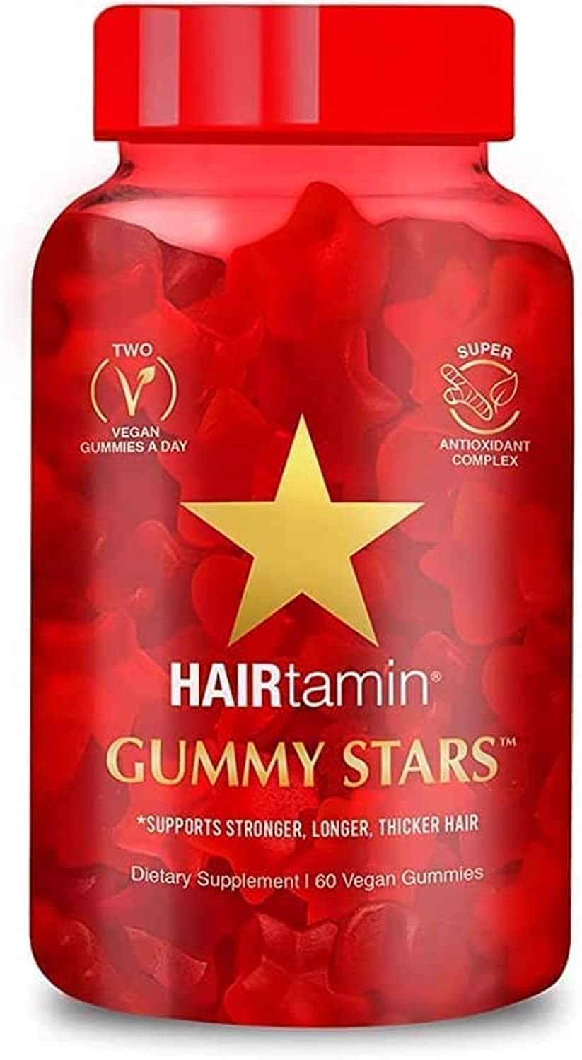 Hairtamin Gummy Stars 60 Gummies