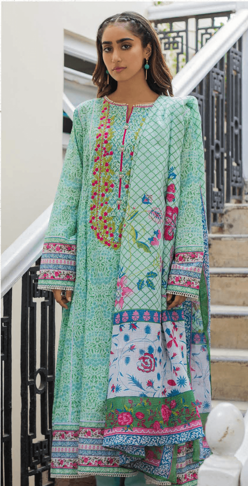 zellbury Embroidered Shirt Shalwar Dupatta  Textured Suit 3 piece vol.4