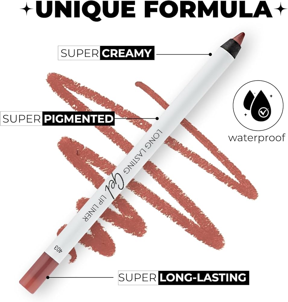 Lamel - Long Lasting Gel Lip Liner №403 Burnt Ocher