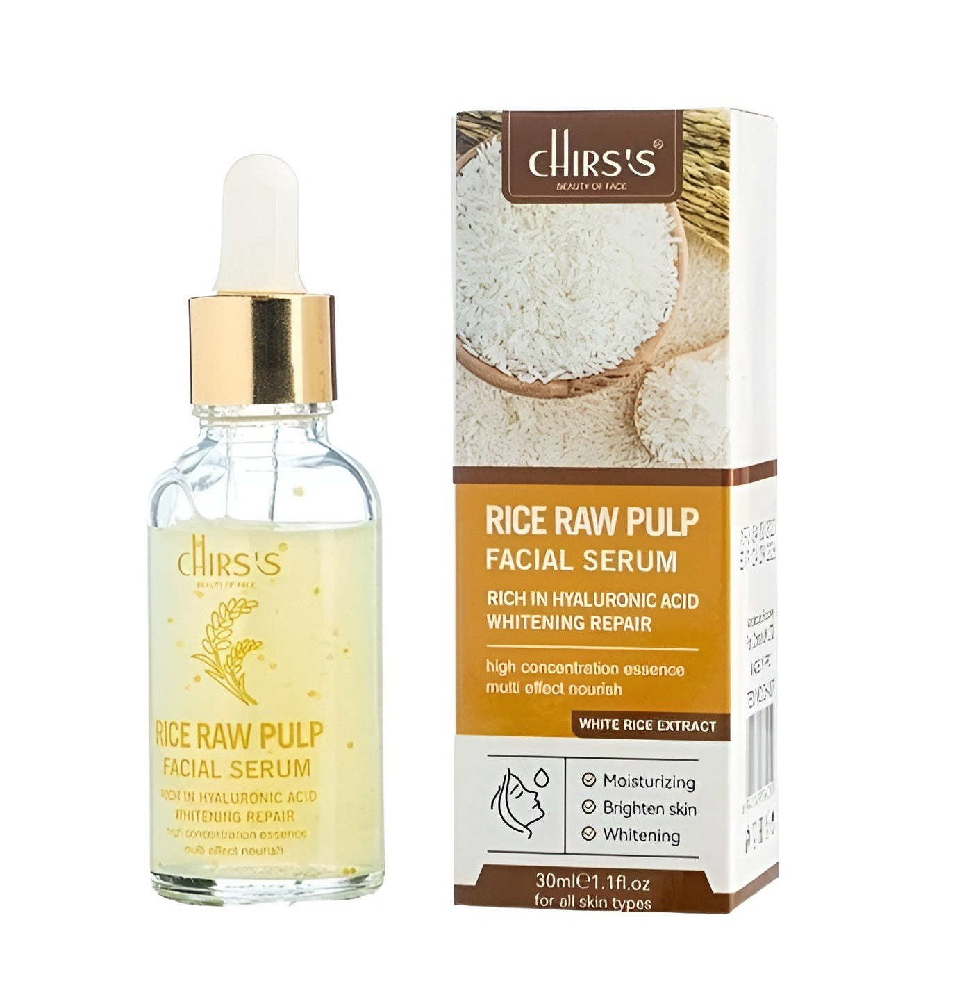 Chirs's Rice Raw Pulp Facial Serum 30Ml