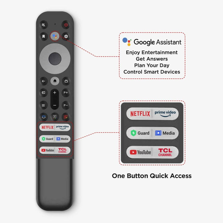 TCL 43 inches 4K Ultra HD Smart QLED Google TV 43C645 - My Store
