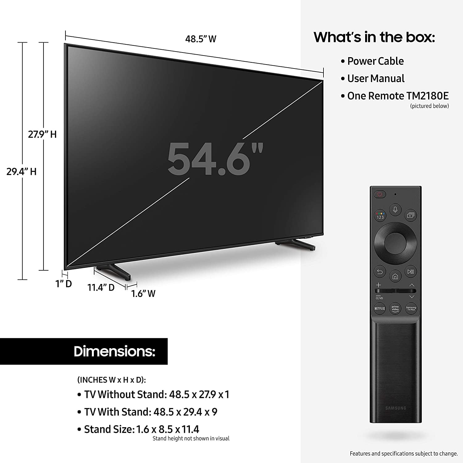 Samsung QLED Smart TV 55Q60A - 55 Inches - My Store