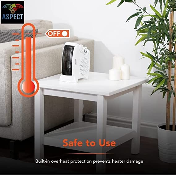 GOLD Premium Fan Heater || Heat Blow || Noiseless Room Heater - My Store