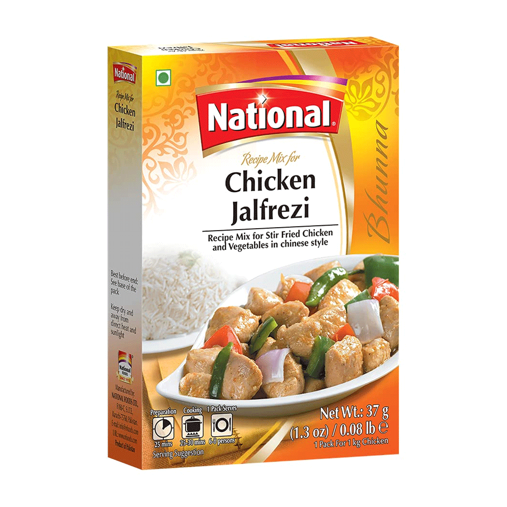 National Foods Chicken Jalfrezi Masala Mix 50g