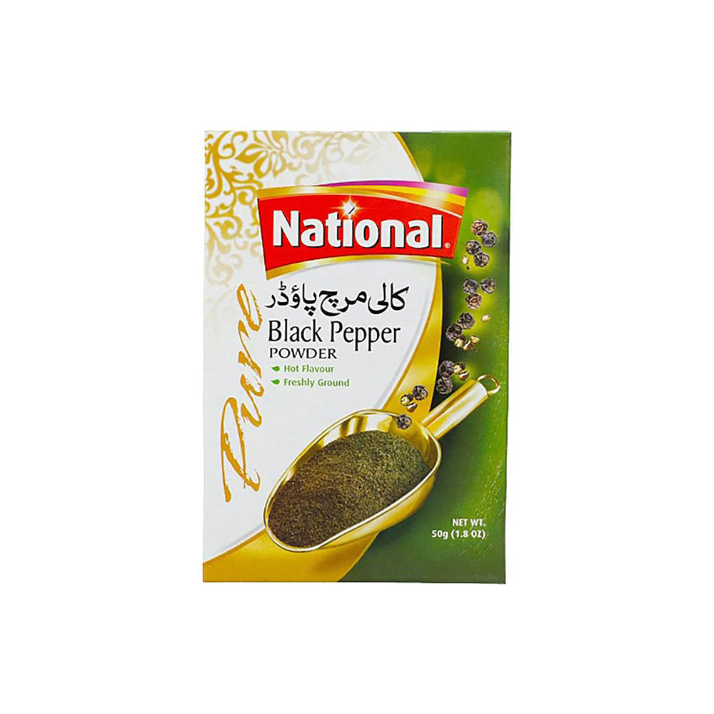 National Foods Black Pepper Powder 50g - Snapcart.pk