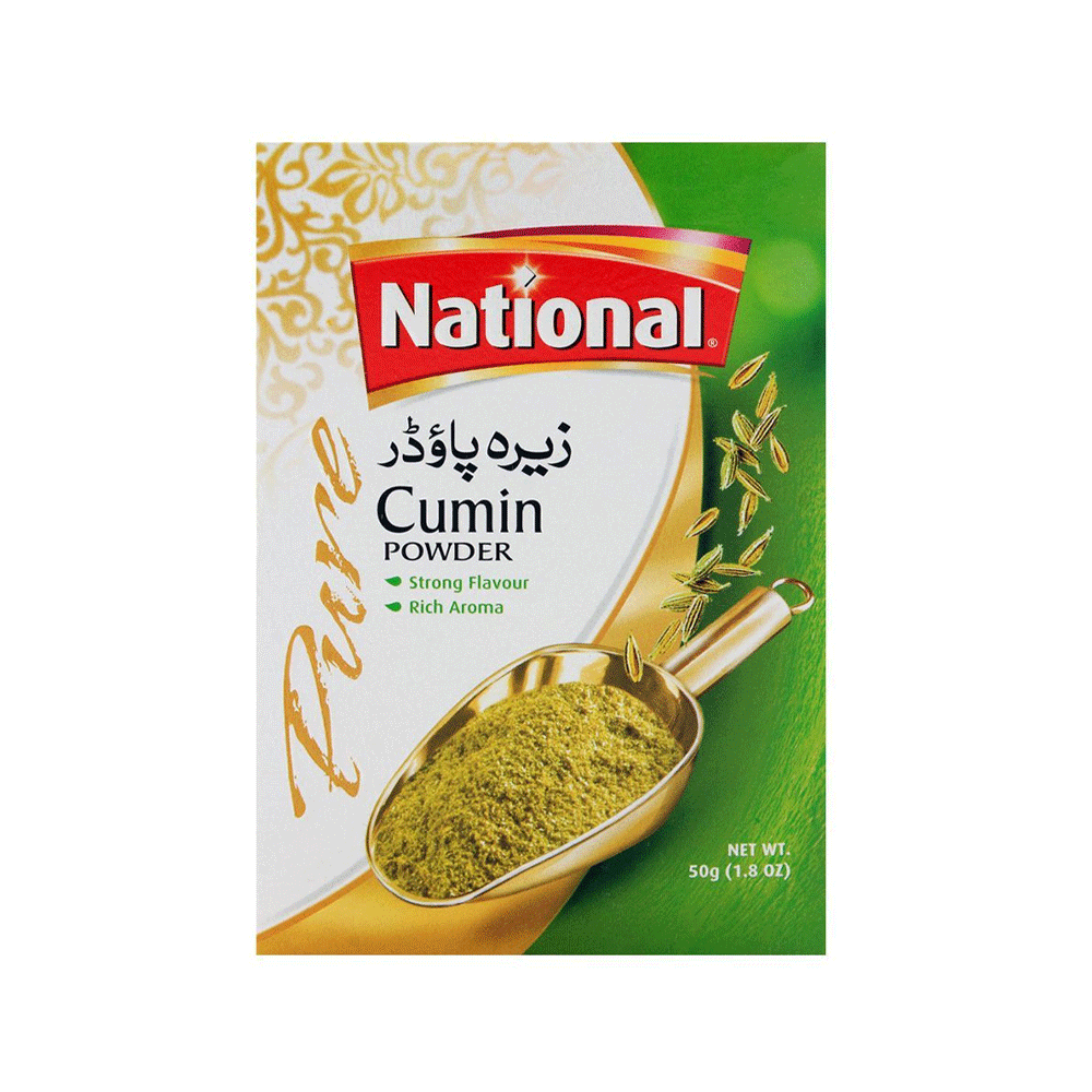 National Foods Cumin Powder 50g - Snapcart.pk