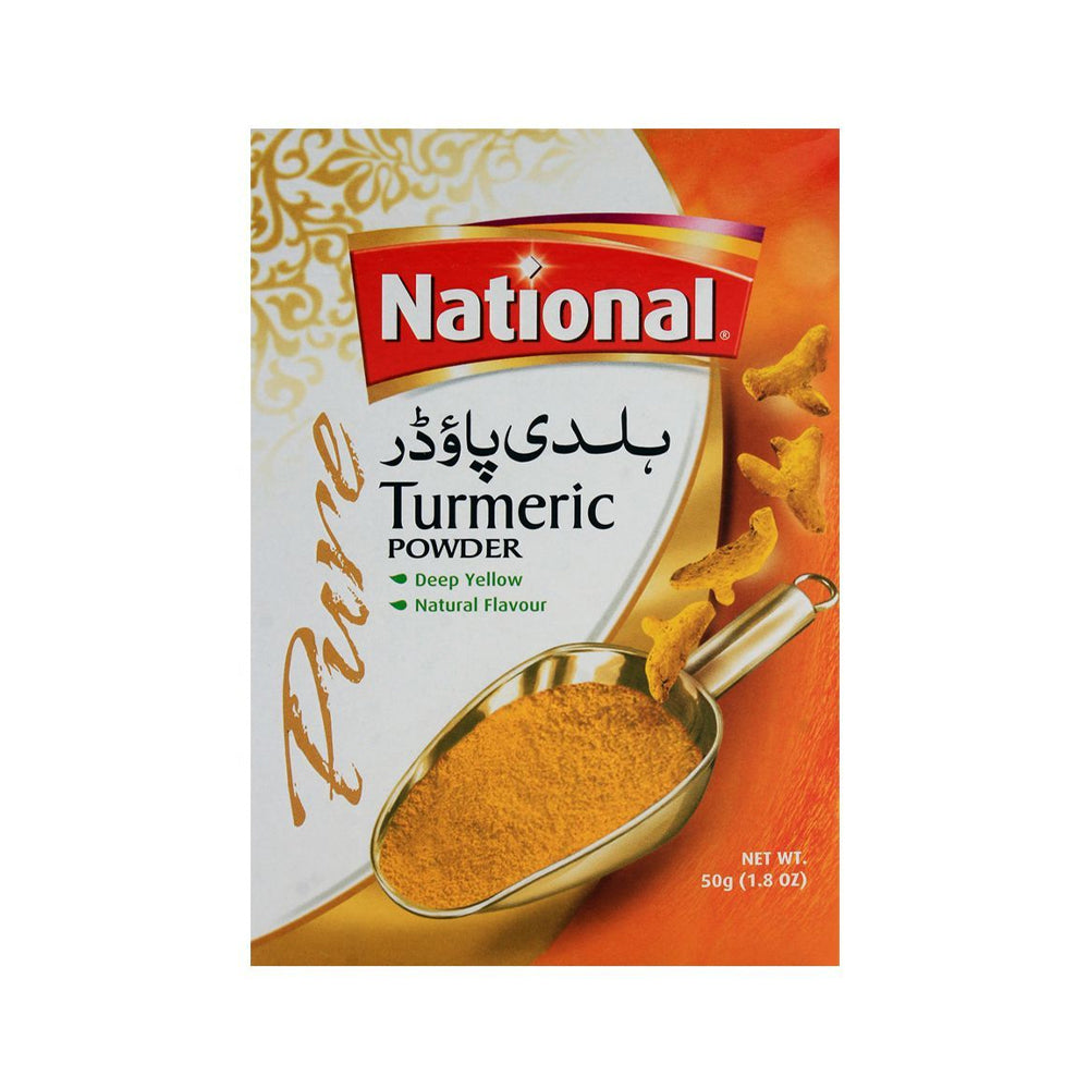 National Foods Turmeric Powder 50g - Snapcart.pk