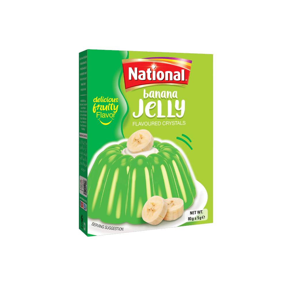 National Foods Jelly Banana 80g - Snapcart.pk