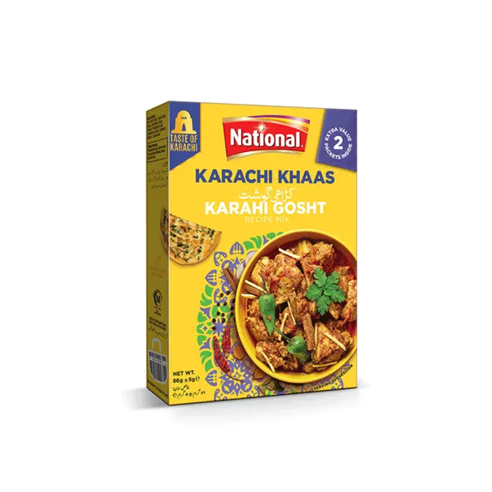 National Foods Karachi Khaas Karahi Gosht Masala 86g - Snapcart.pk